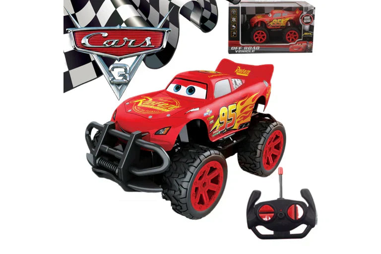 Long Off-Road Remote Control Vehicle Lightning McQueen Truck
