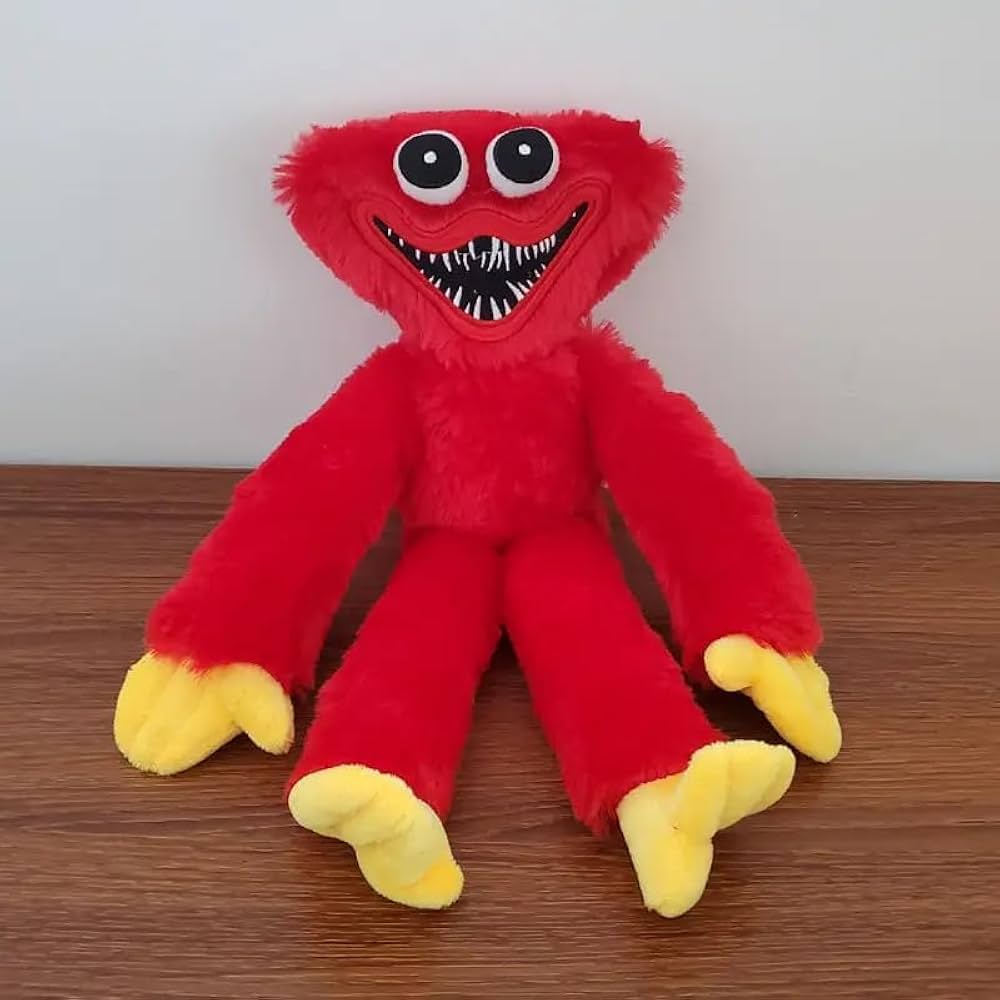 Red Huggy Wuggy plush Red