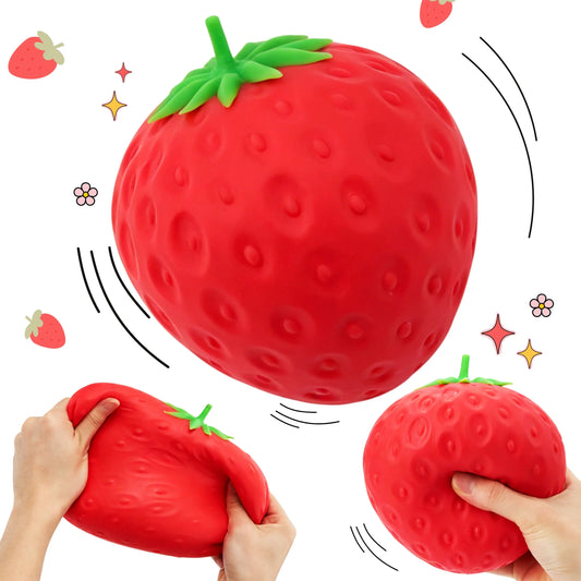 Strawberry Squishy Giant Jumbo 7 inch