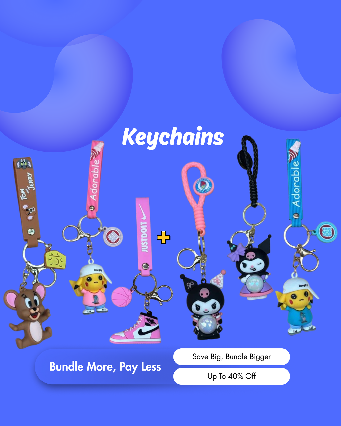 The Keychains Set of 6