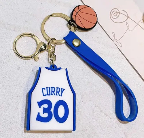 Cartoon Keychains Basketball Keychain Curry 30