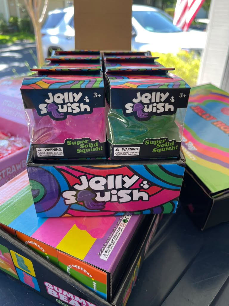 Jellyfish Squishy Blind Box Random Color Soft