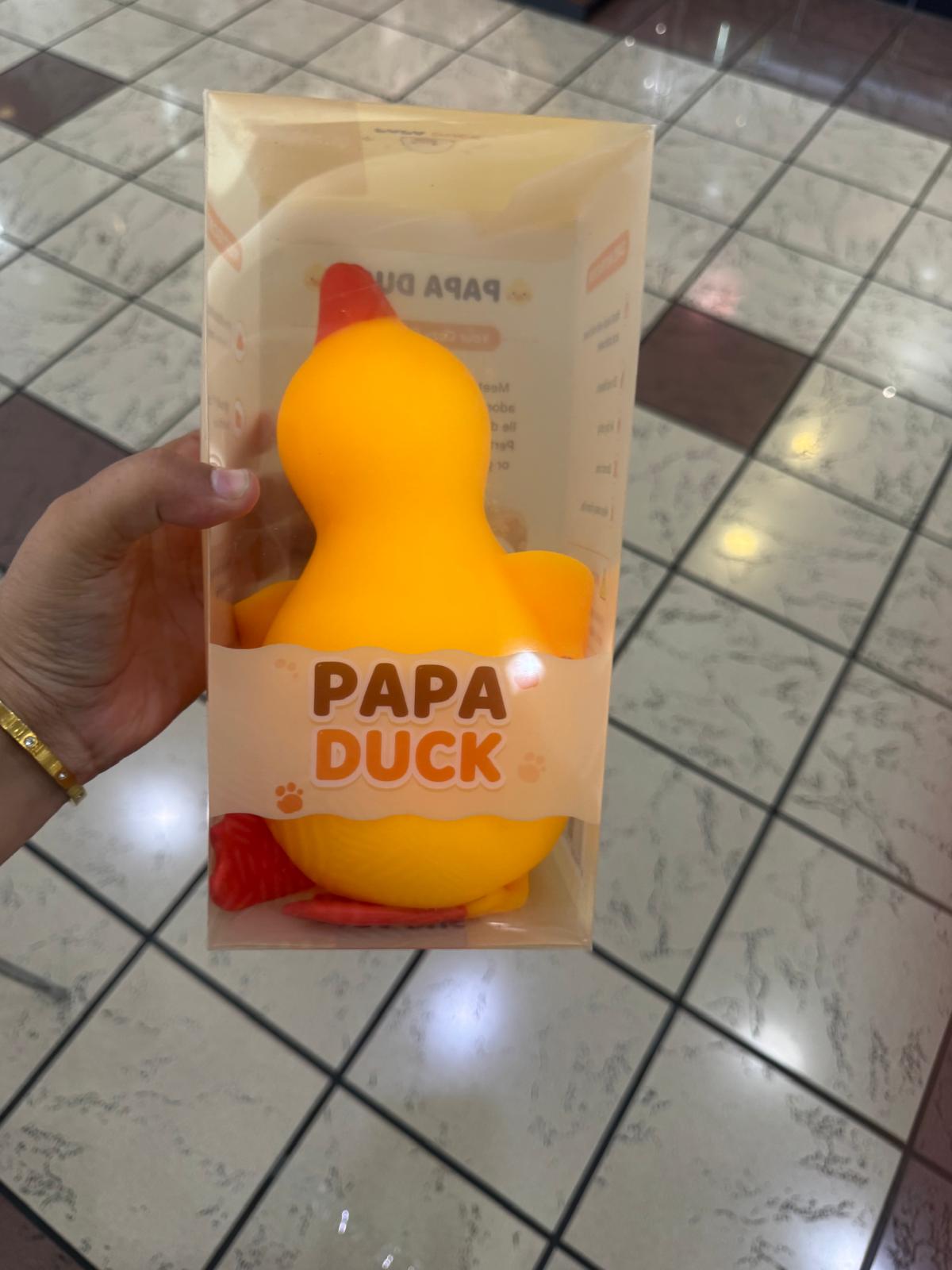 Big Papa Duck Squishy, Soft Rubber Giant Jumbo Duck Squishy Stress Ball, Quite Slow Rising