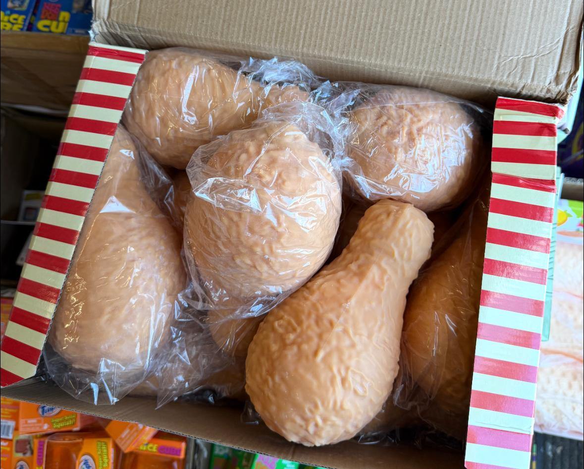 Fried Chicken Drumstick Squishy