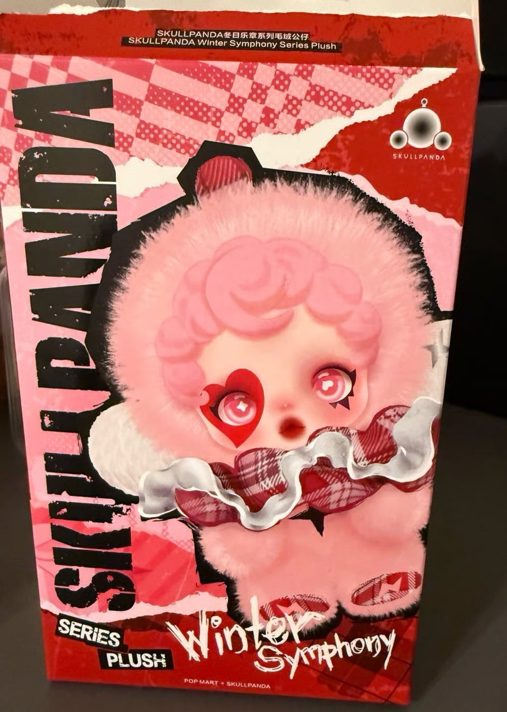 Skull Panda Popmat Figure Cute Collectible Designer Toy