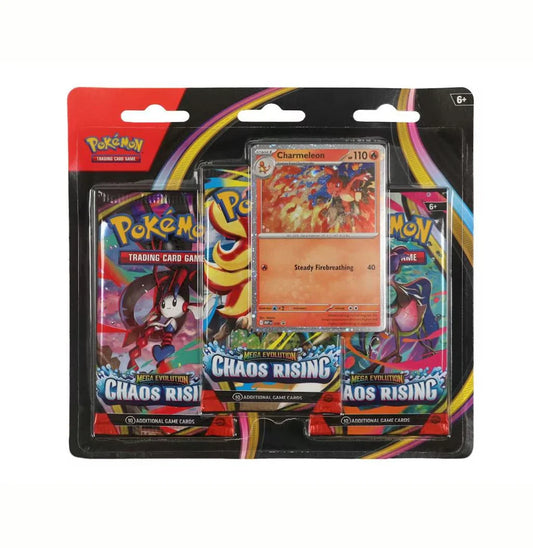 Pokémon TCG: Mega Evolution, Chaos Rising Booster Blister