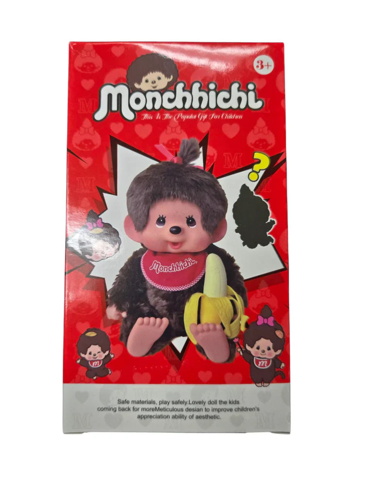 Monchhichi Plush Doll Banana Edition