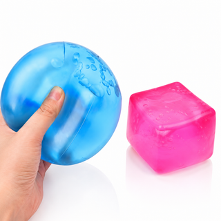 Large Squishy Nice Cube - Anti Stress Sensory Toy - Sugar Nice Cube - Designed for the Ultimate Sensory Experience