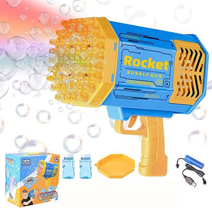 69 Hole Foaming rocket Launcher Bubble Gun Machine