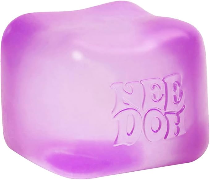 🧊 NeeDoh Squishy Nice Cube - Pack of 3