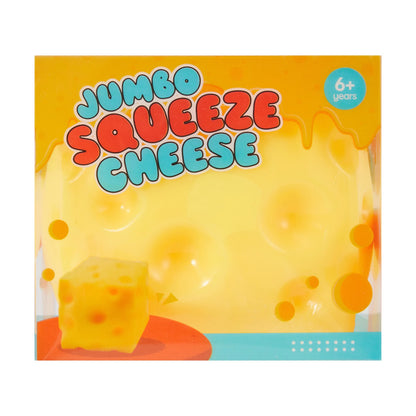 Jumbo Squishy Cheese Block