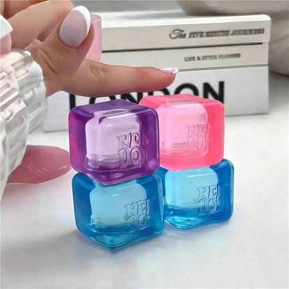 🧊 NeeDoh Squishy Nice Cube - Pack of 3