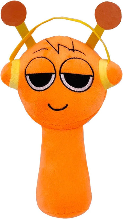 Sprunki Plush,9In Sprunki Game Plush, Realistic Cute Soft Stuffed Animal Doll Pillos Game Fans Boy Girl Kids – Orange
