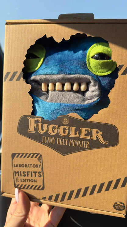 Fuggler Funny Ugly Monster Plush Wide Eyed Weirdo Labratory Misfits