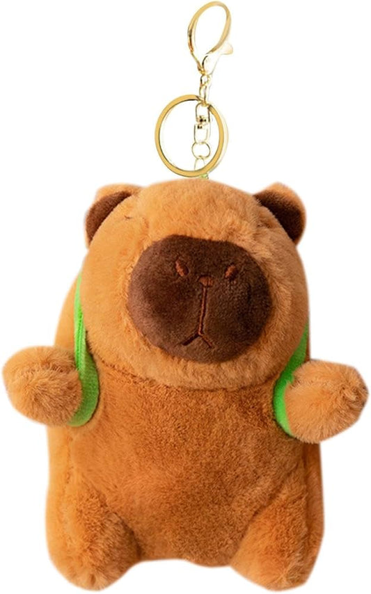 Capybara Plush Toy Keychain