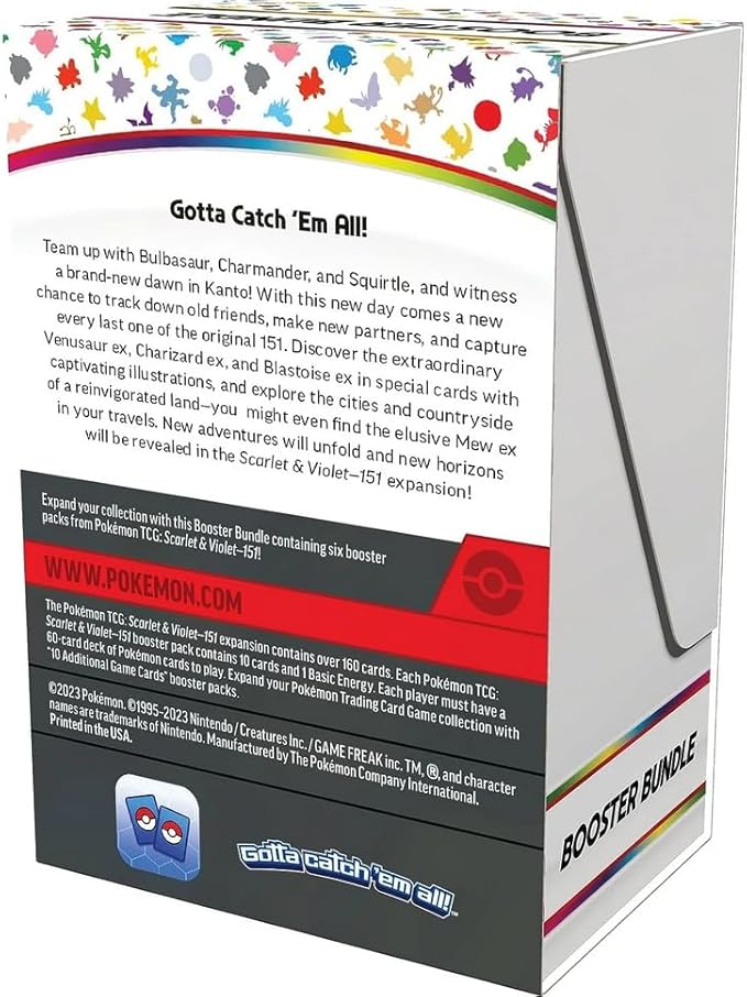 The Pokemon TCG Scarlet and Violet 151 Booster Bundle - NEW SEALED!