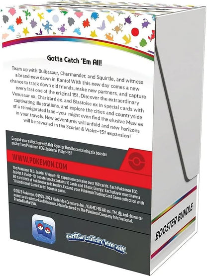 The Pokemon TCG Scarlet and Violet 151 Booster Bundle - NEW SEALED!
