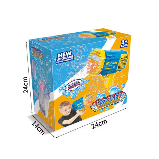 69 Hole Foaming rocket Launcher Bubble Gun Machine
