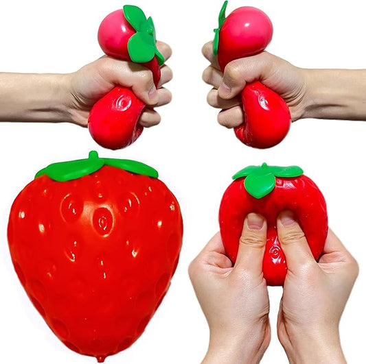 Strawberry Squishy Stress Relief Squeeze Small
