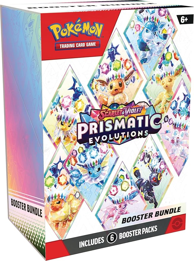 Pokemon cards TCG: Scarlet & Violet—Prismatic Evolutions Booster Bundle