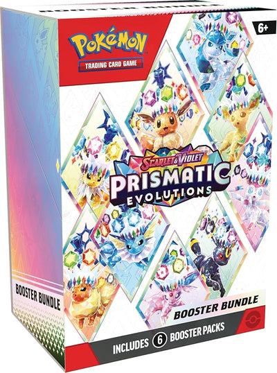 Pokemon cards TCG: Scarlet & Violet—Prismatic Evolutions Booster Bundle