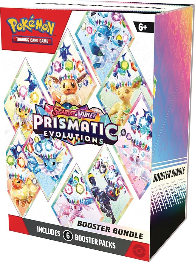 Pokemon cards TCG: Scarlet & Violet—Prismatic Evolutions Booster Bundle