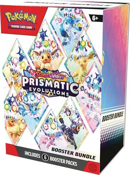 Pokemon cards TCG: Scarlet & Violet—Prismatic Evolutions Booster Bundle