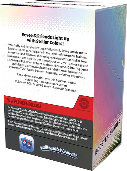 Pokemon cards TCG: Scarlet & Violet—Prismatic Evolutions Booster Bundle
