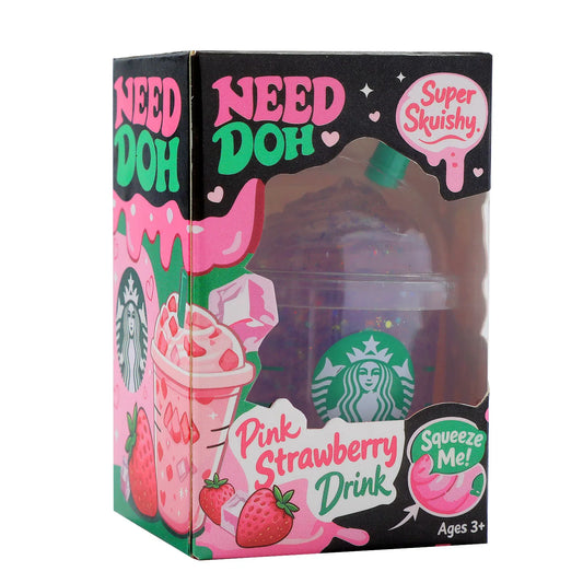 Strawberry Drink Squishy Glitter Starbucks Coffee Cup Super Squishy