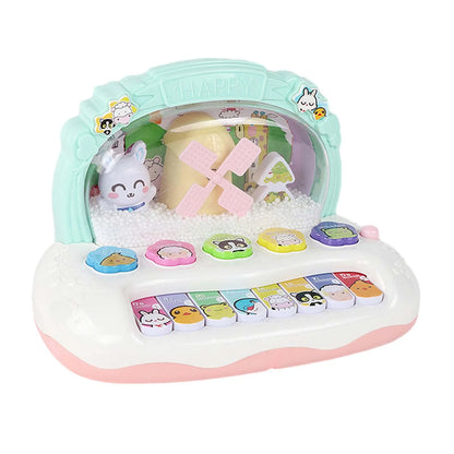 Baby Piano Toy Light up Piano Keyboard Infant Toys Fine Motor Skills - Learning Educational Toy - Perfect for Birthday