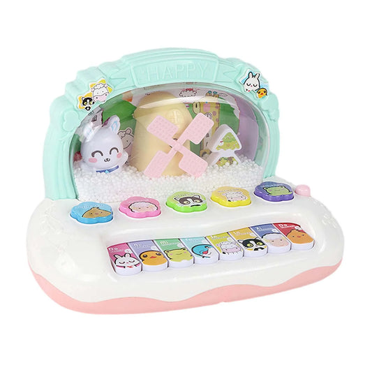 Baby Piano Toy Light up Piano Keyboard Infant Toys Fine Motor Skills - Learning Educational Toy - Perfect for Birthday