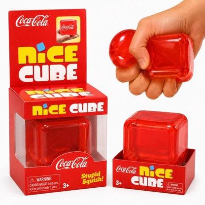 Coca Cola inspired Nice Cube Squishy