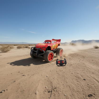 Long Off-Road Remote Control Vehicle Lightning McQueen Truck