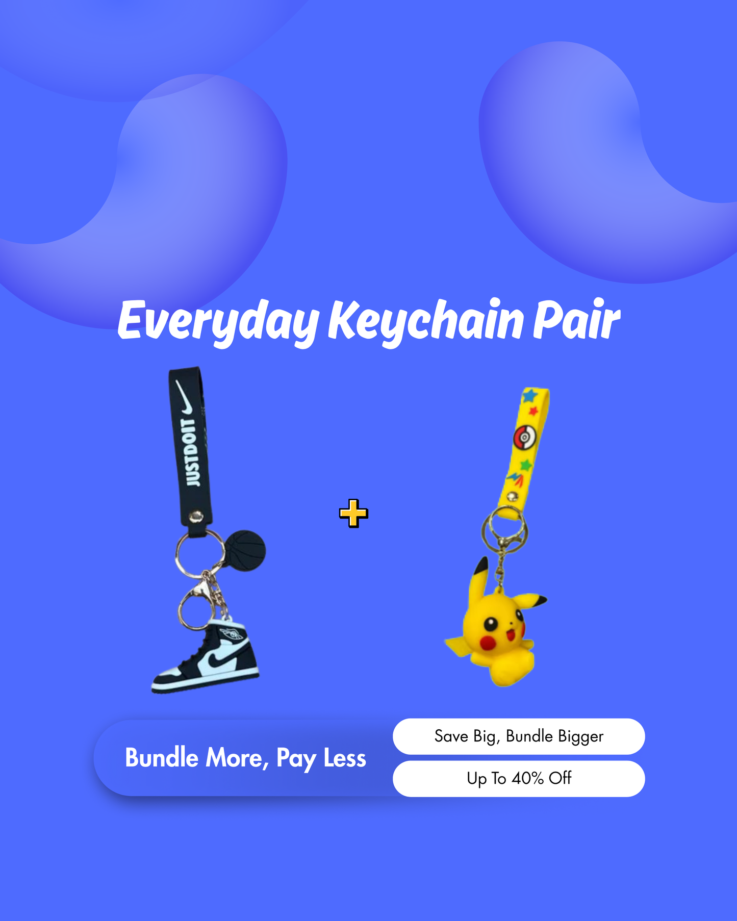 Everyday Keychain Pair Bundle