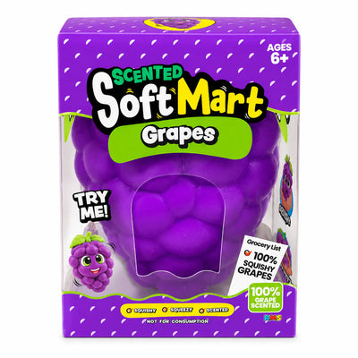 Jumbo Grape Squishy Viral Scented Slow Rebound Stress Relief Fidget Toy
