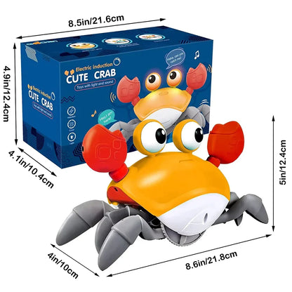 Hirger Crawling Crab Baby Toy Infant Tummy Time