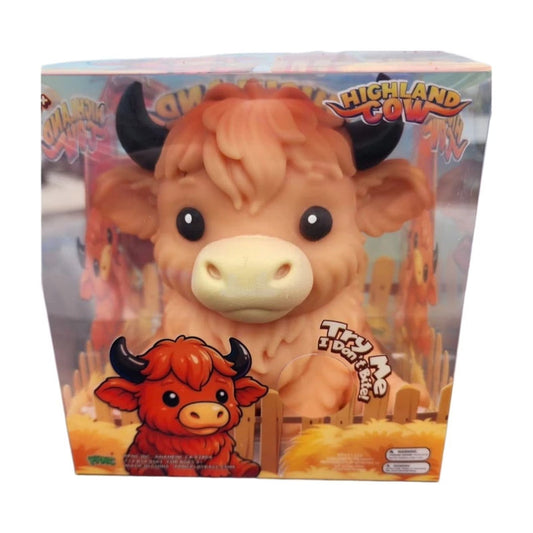Jumbo Highland Cow Squishy