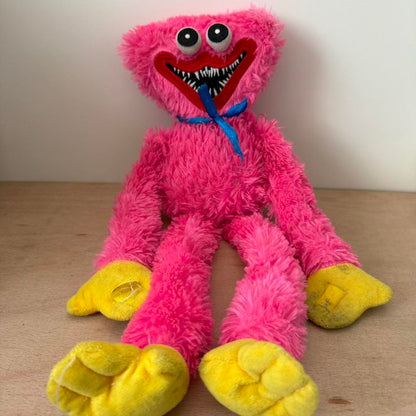 Pink Huggy Wuggy Plush Huge Plush Pink is an oversized