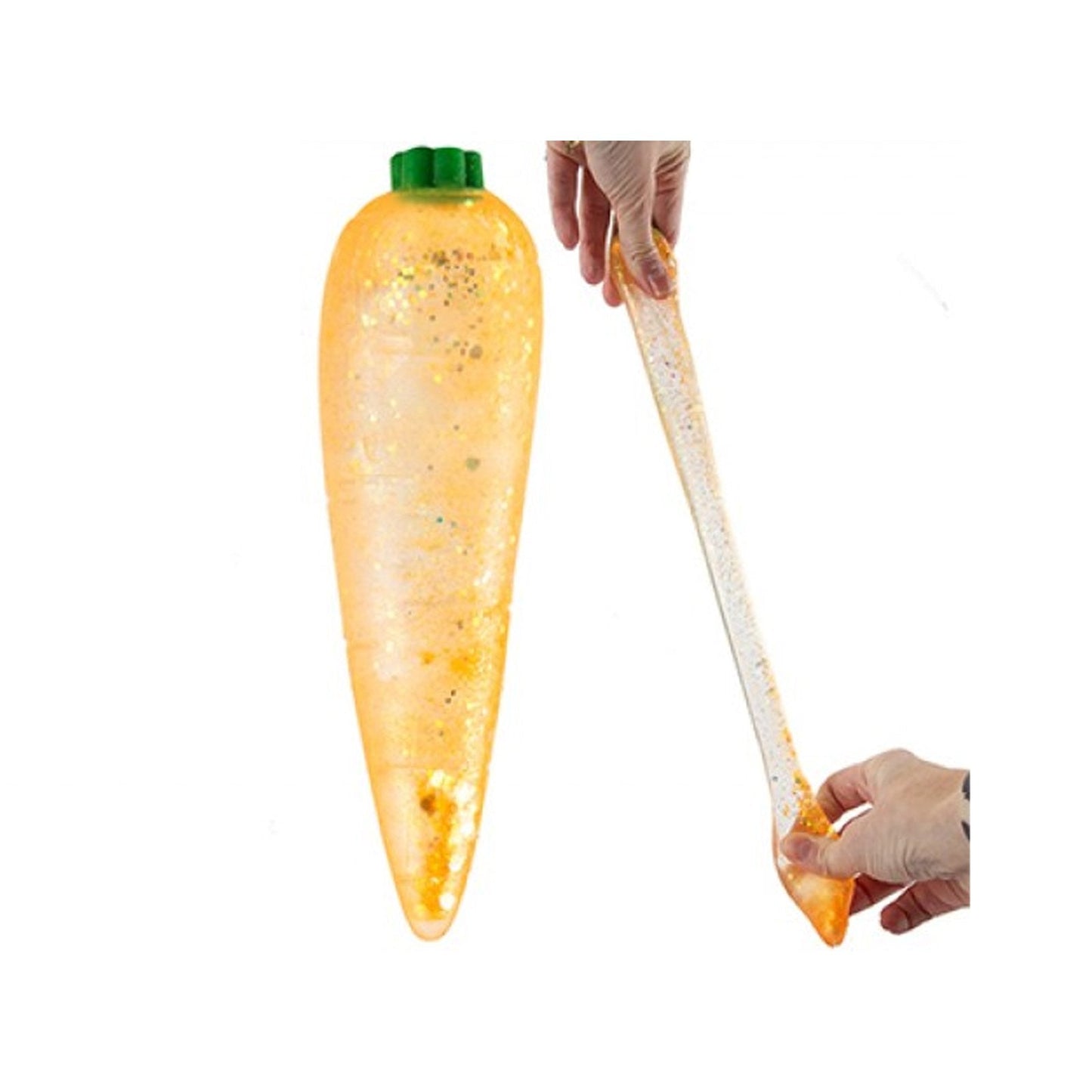 Carrot Glitter Squishy