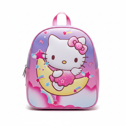 Hello Kitty inspired Mini Backpack - Mini Backpack for School – Trendy, Lightweight & Spacious
