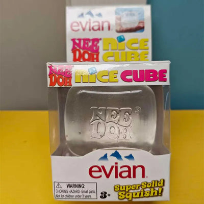 Evian Nice Cube Squishy