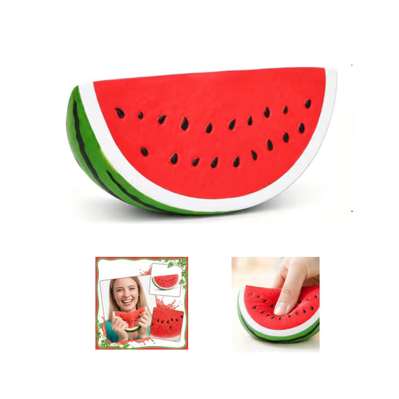 Watermelon Slice Squishy Toy