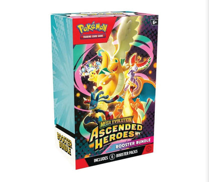 Pokémon TCG: Mega Evolution—Ascended Heroes Booster Bundle.