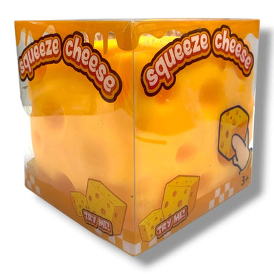 Jumbo Squishy Cheese Block