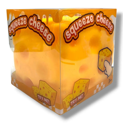 Jumbo Squishy Cheese Block