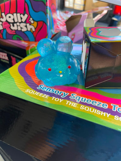Jelly Rabbit Squishy Cube Slow Rebound Sensory