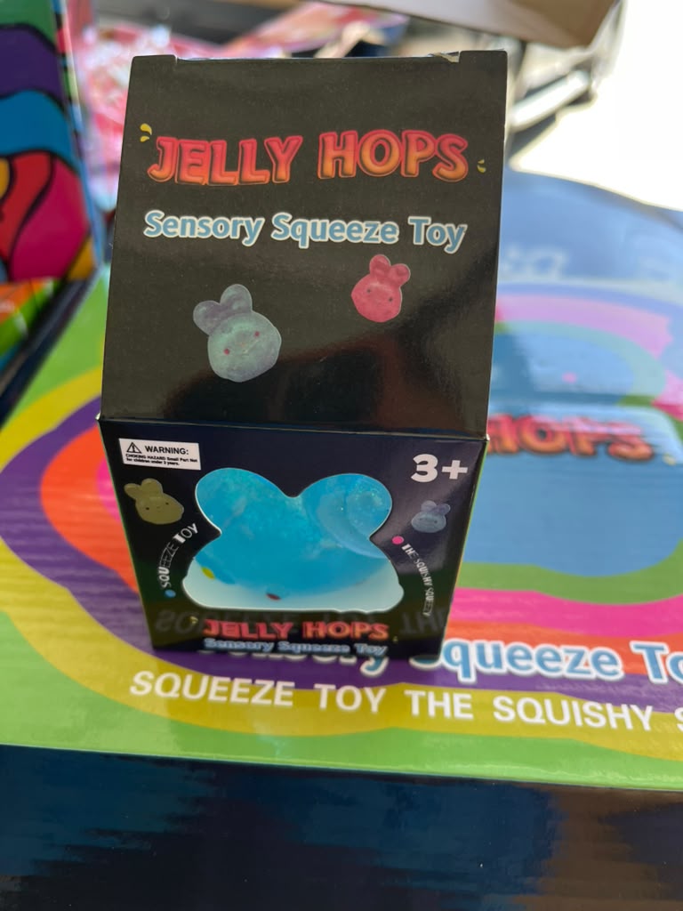 Jelly Rabbit Squishy Cube Slow Rebound Sensory