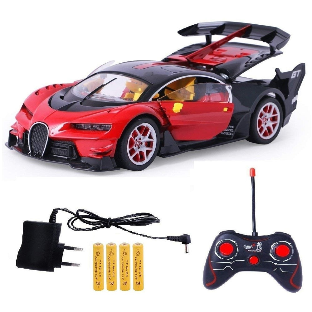 Bugatti Remote Control Car for Boys Toys Bugatti RC Cars for Kids, Rechargable 1/16 High Speed Fast RC Drift Cars for Adults, LED Light Kids Car Toys Gift for Boys Girls