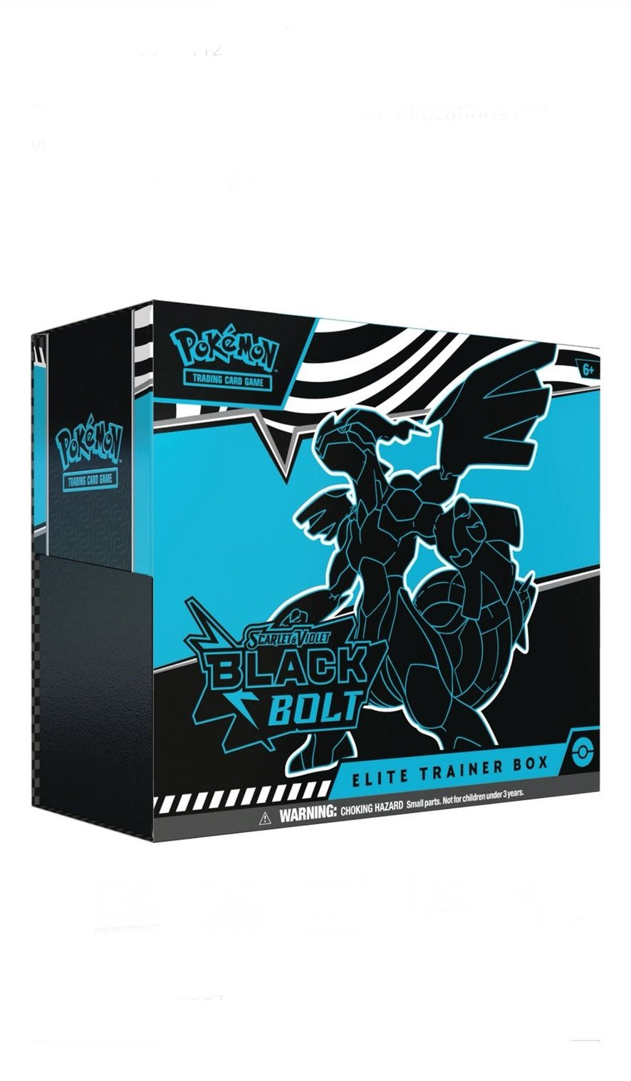 Pokemon cards Black Bolt And White Flare Available During Our Trade Night