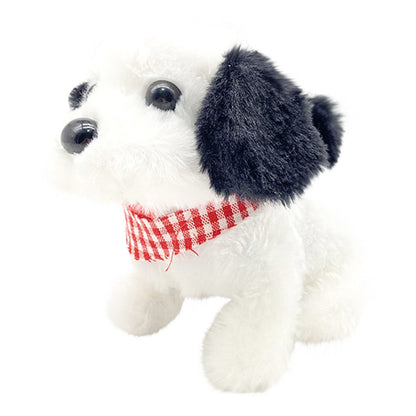 Electronic Plush Toys Puppy Interactive Big Head Dog Black